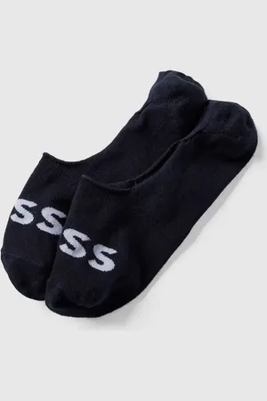 HUGO BOSS Füßlinge mit Label-Print im 2er-Pack in , Größe 41/42