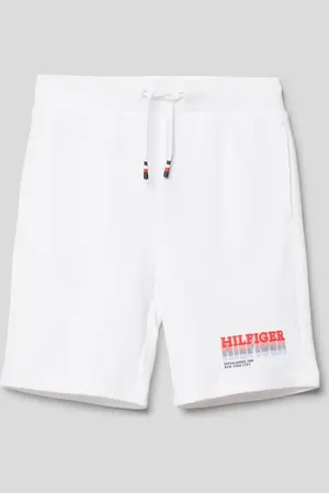 Tommy Hilfiger Bermudas mit Label-Print in , Größe 164