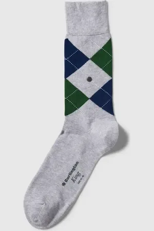 Burlington Socken mit Karomuster Modell 