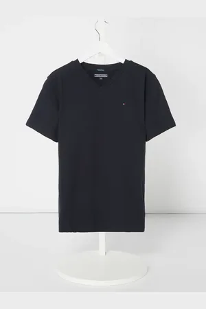 Tommy Hilfiger T-Shirt mit Logo-Stickerei in , Größe 10