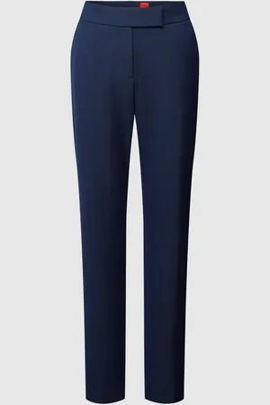 HUGO BOSS Stoffhose mit Strukturmuster Modell 