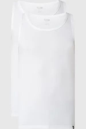 PUMA Regular Fit Tanktop aus Baumwolle im 2er-Pack in , Größe XL