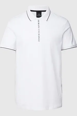 Armani Exchange Poloshirt mit Kontraststreifen in , Größe M