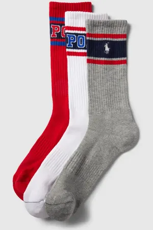 Ralph Lauren Socken mit Label-Details im 3er-Pack Modell 