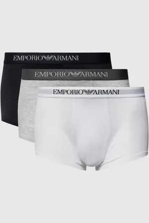 Emporio Armani Trunks mit Logo-Bund im 3er-Pack in , Größe S