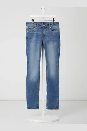 JACK & JONES Skinny Fit Jeans mit Stretch-Anteil Modell 