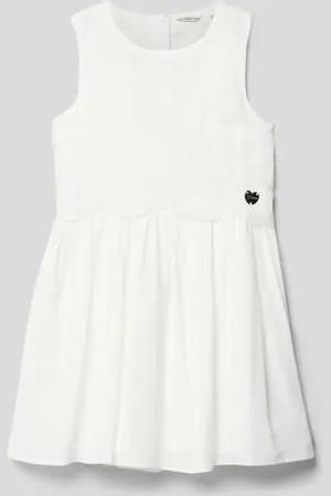 Guess Kleid im Stufen-Look mit Spitzenbesatz in , Größe 152