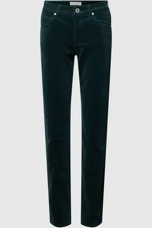 Marc O’ Polo Slim Fit Samthose mit Knopfverschluss in , Größe 27/32