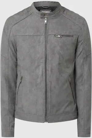 JACK & JONES Jacke in Leder-Optik Modell 