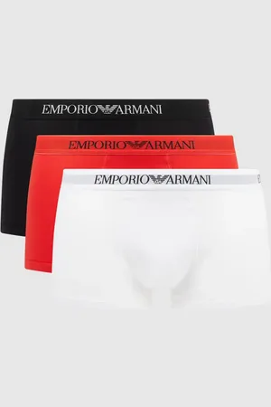 Emporio Armani Trunks mit Logo-Bund im 3er-Pack in , Größe S