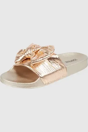 Colors of California Slides in Metallic-Optik in , Größe 37