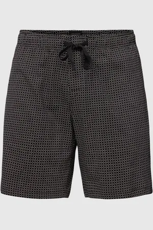 Schiesser Sweatshorts mit Karomuster Modell 