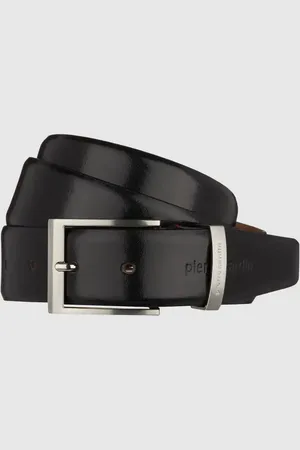 Pierre Cardin Ledergürtel mit Dornschließe in , Größe 85