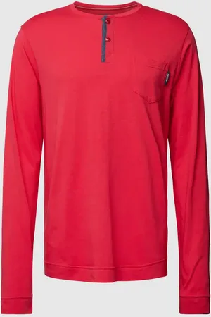 Jockey Longsleeve mit kurzer Knopfleiste Modell 