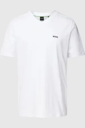 HUGO BOSS T-Shirt mit V-Ausschnitt in , Größe S