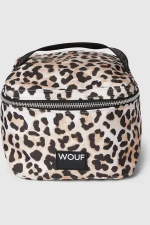 WOUF Kosmetiktasche mit Animal-Print Modell 