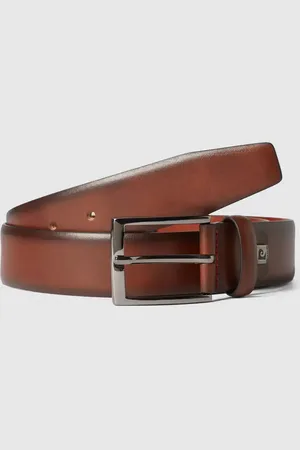 Pierre Cardin Ledergürtel mit Dornschließe in , Größe 105