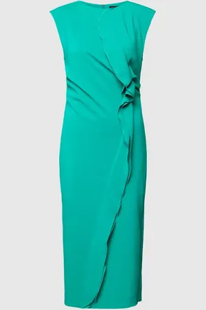 Marc Cain Midikleid mit Volants in , Größe 34