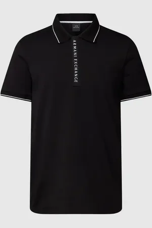 Armani Exchange Poloshirt mit Kontraststreifen in , Größe S
