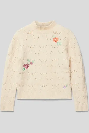 QS by s.Oliver Strickpullover mit Stehkragen in , Größe 116