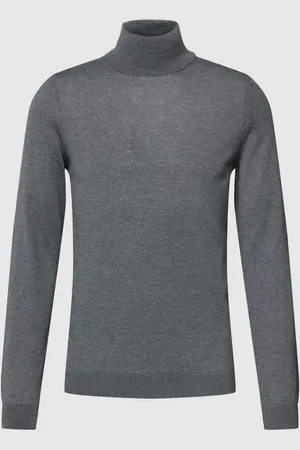 HUGO BOSS Strickpullover mit Rollkragen Modell 