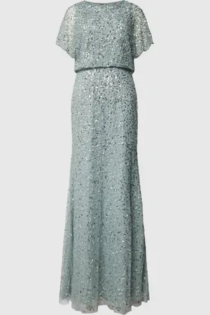 Christian Berg Abendkleid mit Paillettenbesatz in , Größe 38