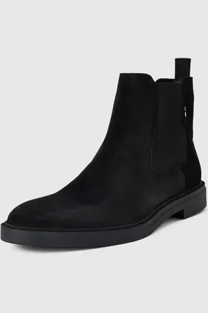 HUGO BOSS Chelsea Boots mit Label-Details Modell 