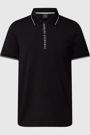 Armani Exchange Poloshirt mit Kontraststreifen in , Größe M