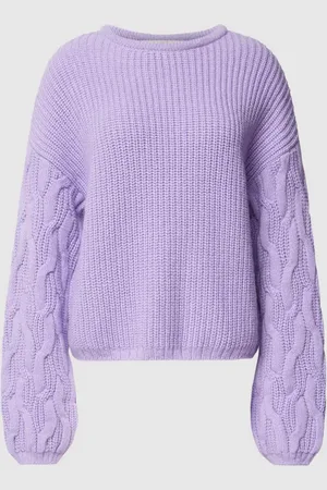 lanius Strickpullover mit Zopfmuster in , Größe 40