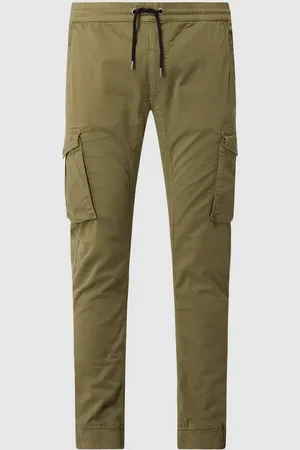 Alpha Industries Tapered Fit Cargohose mit elastischen Abschlüssen in , Größe S