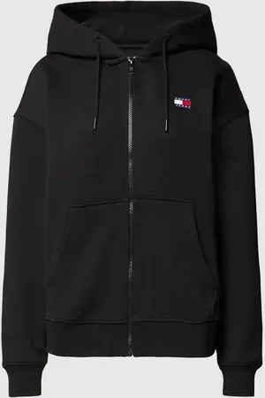 Tommy Hilfiger Sweatjacke mit Label-Badge in , Größe M