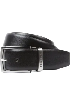 Pierre Cardin Ledergürtel mit Dornschließe in , Größe 85