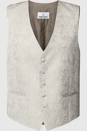 Wilvorst Weste mit Paisley-Muster in , Größe 58