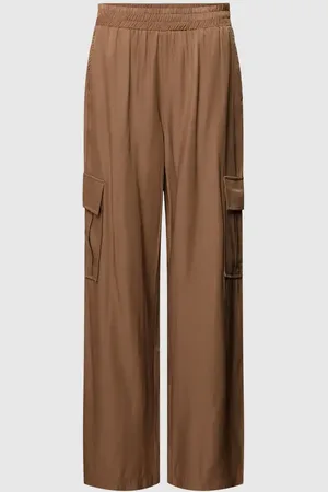 FRANSA Loose Fit Stoffhose aus Viskose-Mix Modell 