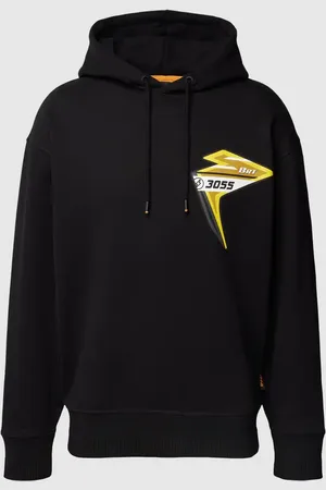 HUGO BOSS Hoodie mit Label-Print in , Größe XL
