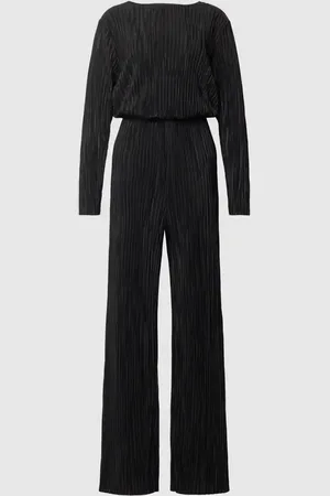 QS by s.Oliver Jumpsuit mit Plisseefalten in , Größe 42