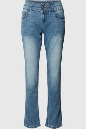 Blue Monkey Slim Fit Jeans im 5-Pocket-Design Modell 