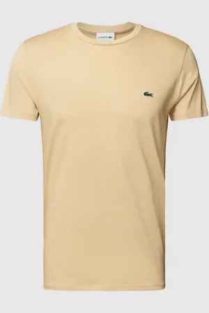 Lacoste T-Shirt in unifarbenem Design Modell 