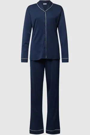 Hanro Regular Fit Pyjama aus reiner Baumwolle in , Größe XS