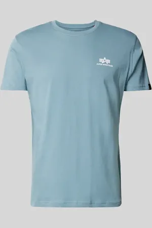 Alpha Industries T-Shirt mit Label-Print Modell 