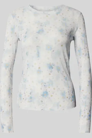 Jake*s Longsleeve mit floralem Allover-Print in , Größe 44