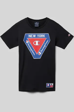 Champion T-Shirt mit Runfdhalsausschnitt in , Größe 164