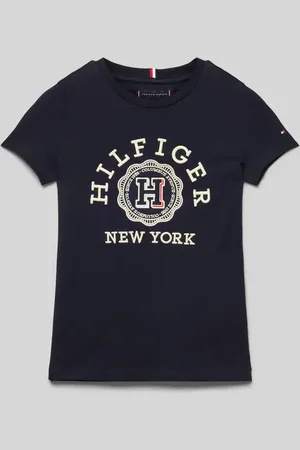 Tommy Hilfiger T-Shirt mit Label-Stitching in , Größe 92