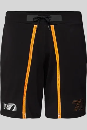 EA7 Sweatshorts aus reiner Baumwolle in , Größe S