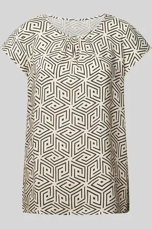 soyaconcept Bluse mit grafischem Muster Modell 