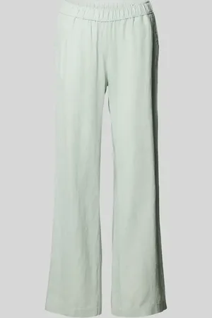 Toni Regular Fit Leinenhose im unifarbenen Design Modell 
