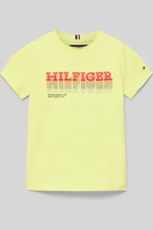 Tommy Hilfiger T-Shirt mit Label-Print Modell 