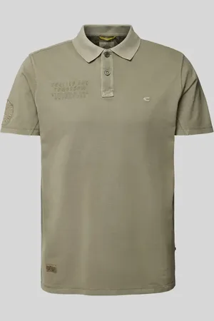Camel Active Poloshirt mit Label-Stitching in , Größe L