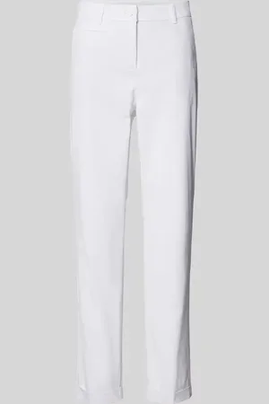 Cambio Slim Fit Hose mit Knopfverschluss Modell 