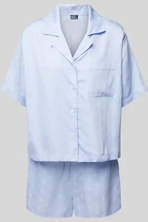 Ralph Lauren Pyjama mit Allover-Logo-Muster in , Größe L